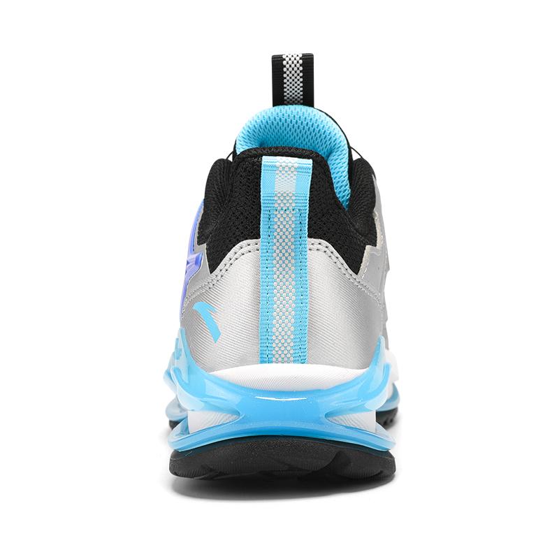 Anta Kids Non-Slip Shock Absorbing Wear-Resistant Breathable Low-Top Running Shoes Kids sneaker Black Blue 312345524N-4