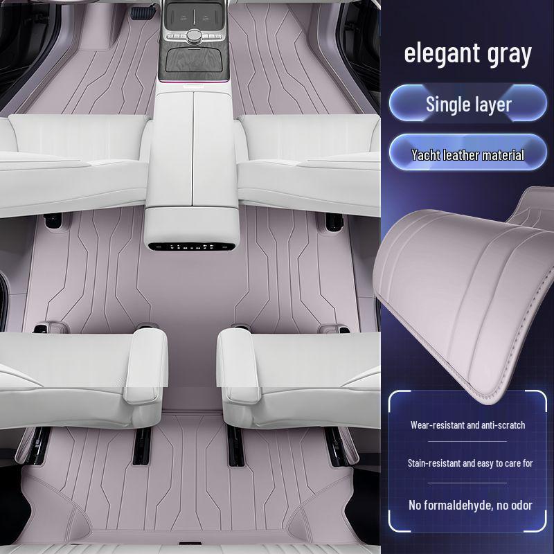Suitable Galaxy M9 6-Seater Floor Mats & Trunk Accessories Kit for Interior Modification