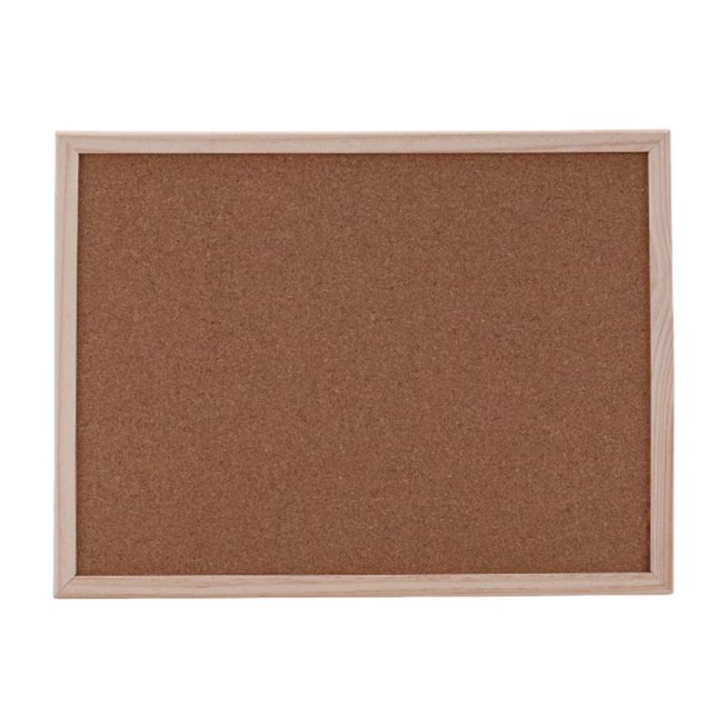 Cork Board Wood Framed Corkboard Decorative Hanging Pin Board for School Office Bulletin Board and Decorative Display