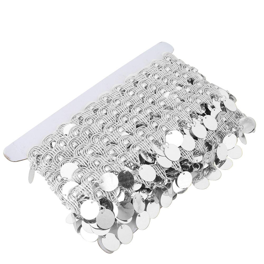 Belly Dance Tassel Belt Round Coin Hip Scarf National Clothes Supplies Accessories 10 Yards