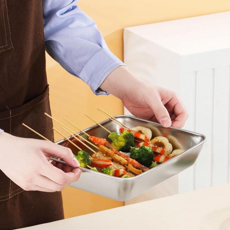 1/3/6 ks Sada nerezových nádob na potraviny s průhlednými víčky Stohovatelné na maso ovoce zeleninu kempování kuchyň