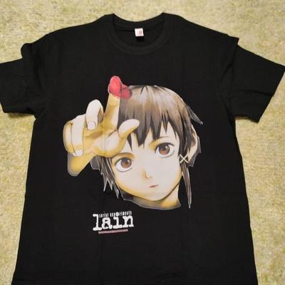 REPRINT Serial Experiments Lain Game T-shirt S-5XL Fan Shirt PA9324