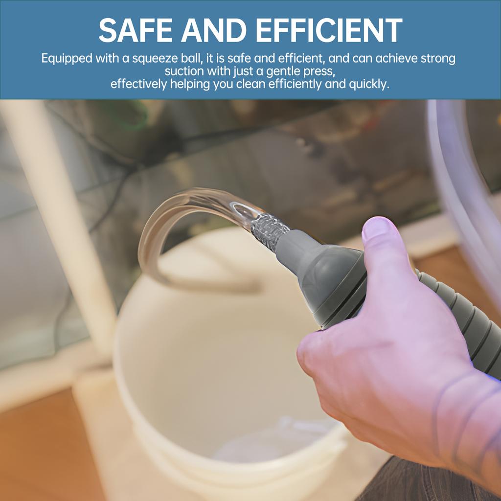 Hot Tub Vacuum Cleaner 10ft Swimming Pool Vacuum Cleaner Manual Handheld Spa Vacuum Cleaner with Strong Suction Fish Tank Cleane