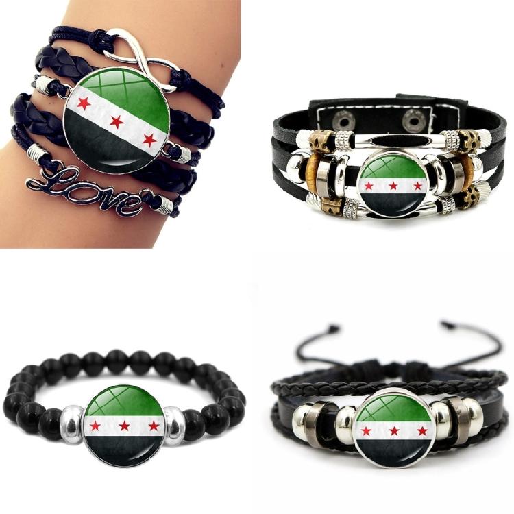 Feiern Sie syrische Erbschaften mit diesem bequemen, robusten, handgewebten Armband für Outfits aller Generationen