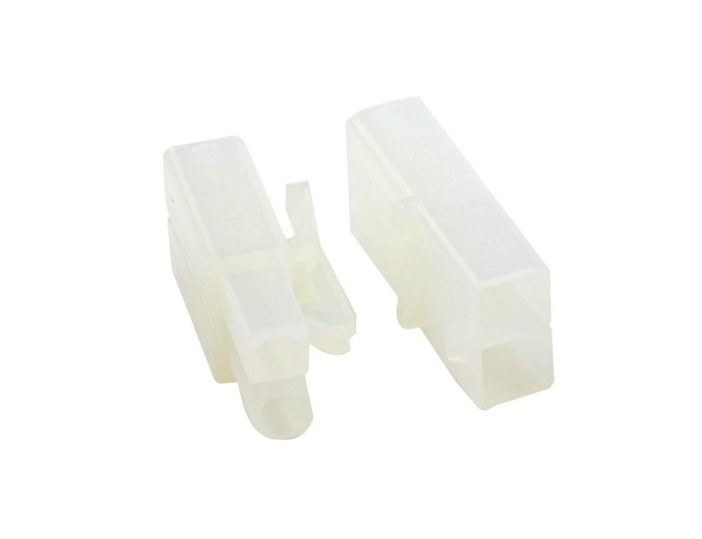 WMYCONGCONG 30 Pairs of Male and Female Pin Connectors for Large Tamiya Silver Large Tweezers Type A Connectors, Plugs, Kit,