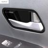 For Nissan Kicks 2017 -  Central Control Middle Air AC Outlet Vent Warning Lamp Frame Cover Trim Stainless Steel Accessories