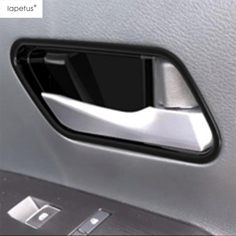 For Nissan Kicks 2017 -  Central Control Middle Air AC Outlet Vent Warning Lamp Frame Cover Trim Stainless Steel Accessories