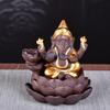 Desktop Waterfall Backflow Incense Cone for Burner Stand Study Room Bedroom Teahouse Yoga Studio Meditaion Room Ornament D57B