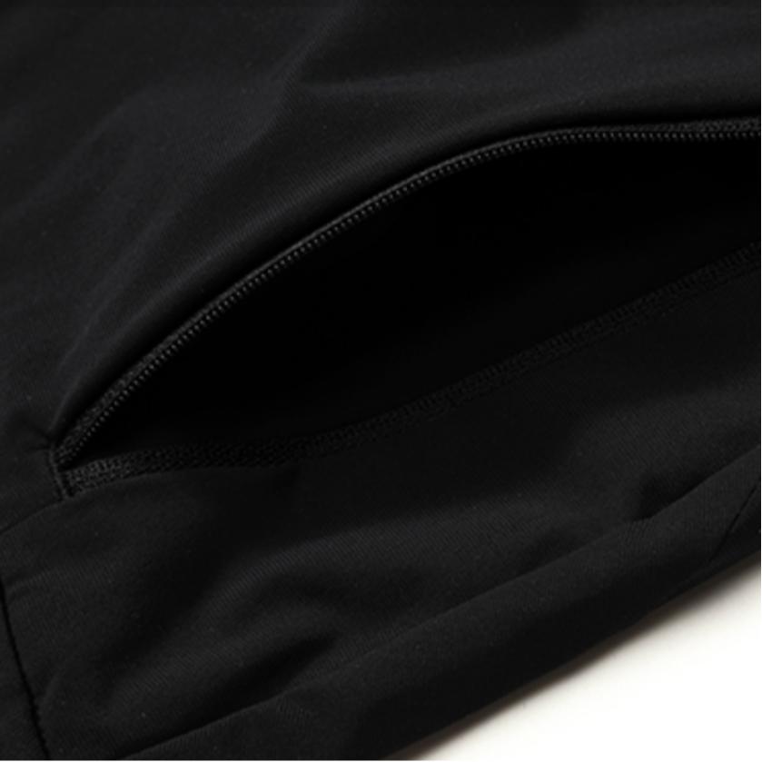 Fila 2023 Summer New Solid Color Sports Long Pants Men Bottoms Deep-Black F11M322604F-BK