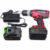 54N.m Electric Impact Wrench Socket Wrench Hand Drill Hammer Tool LED Working Light Brushless Cordless 202*240mm