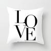 New Black And White Geometric Portrait Pillow Cover Home Sofa Office Pillow Cushion Cover Premium Durable Quality