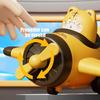 Airplane Toys, Colorful Press Puzzle Toy, Car Animals Small Plane Toy, Indoor Outdoor Funny Cute Airplane Doll Decoration Supplies