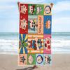 Anime Crayonshinchan Print Beach Towel, Large Soft Quick Dry Towel for Beach Camping Swimming