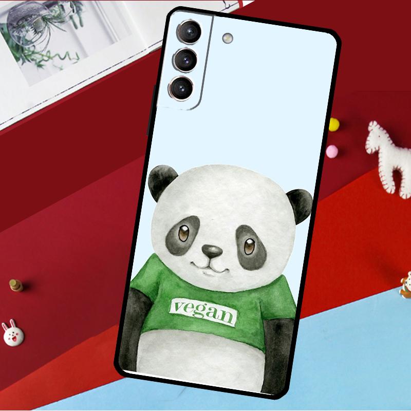 Vegane Muster Hülle Für Samsung Galaxy S26 Ultra S24 S22 S23 S25 Plus S20 S21 FE S9 S10 S25 FE Handyhülle