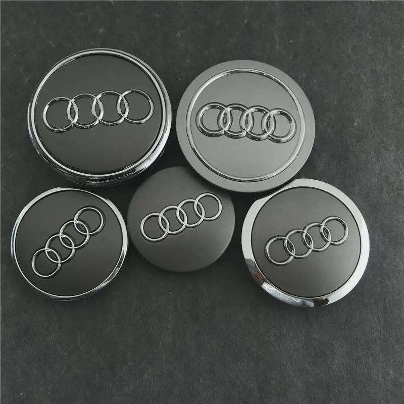 4 Stück 60mm 61mm 68mm 69mm Auto Styling Radnabenkappe Nabenkappe Abzeichen 4B0601170 Für Audi A3 A4 A5 A6 A7 A8 S4 S6 Zubehör