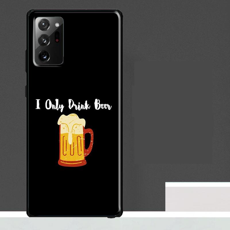Drink Beer Red Wine Case For Samsung Galaxy S24 Ultra S23 S22 S21 S25 Ultra S9 S10 S20 Plus S25 FE Phone Cover