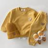 Boys & Girls Infant Cartoon Two-Piece Sweatshirt Set - Spring/Autumn 2025