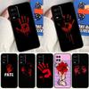 Bloody Hand For Oppo A54 A57 S A78 A58 A98 A5 A9 A91 A15 A16 A17 A52 A72 A76 A96 A74 A94 A77 Phone Case