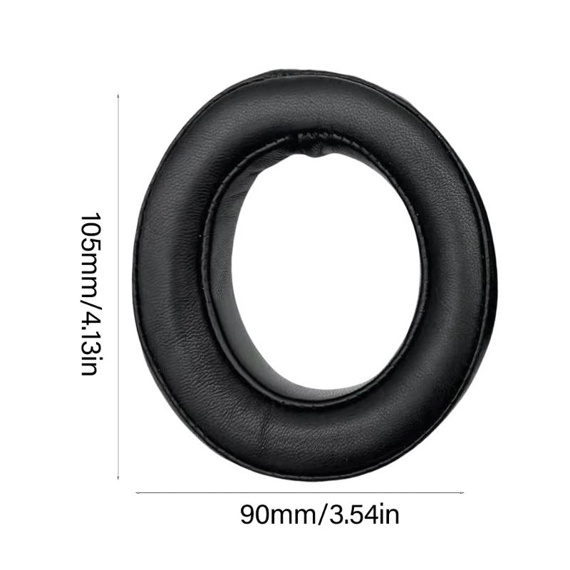 Sheepskin Replacement Earpads Ear Cushions for HS50/HS60/HS70Pro Headphones Ear Pad Offering Superior Comfort Earmuff