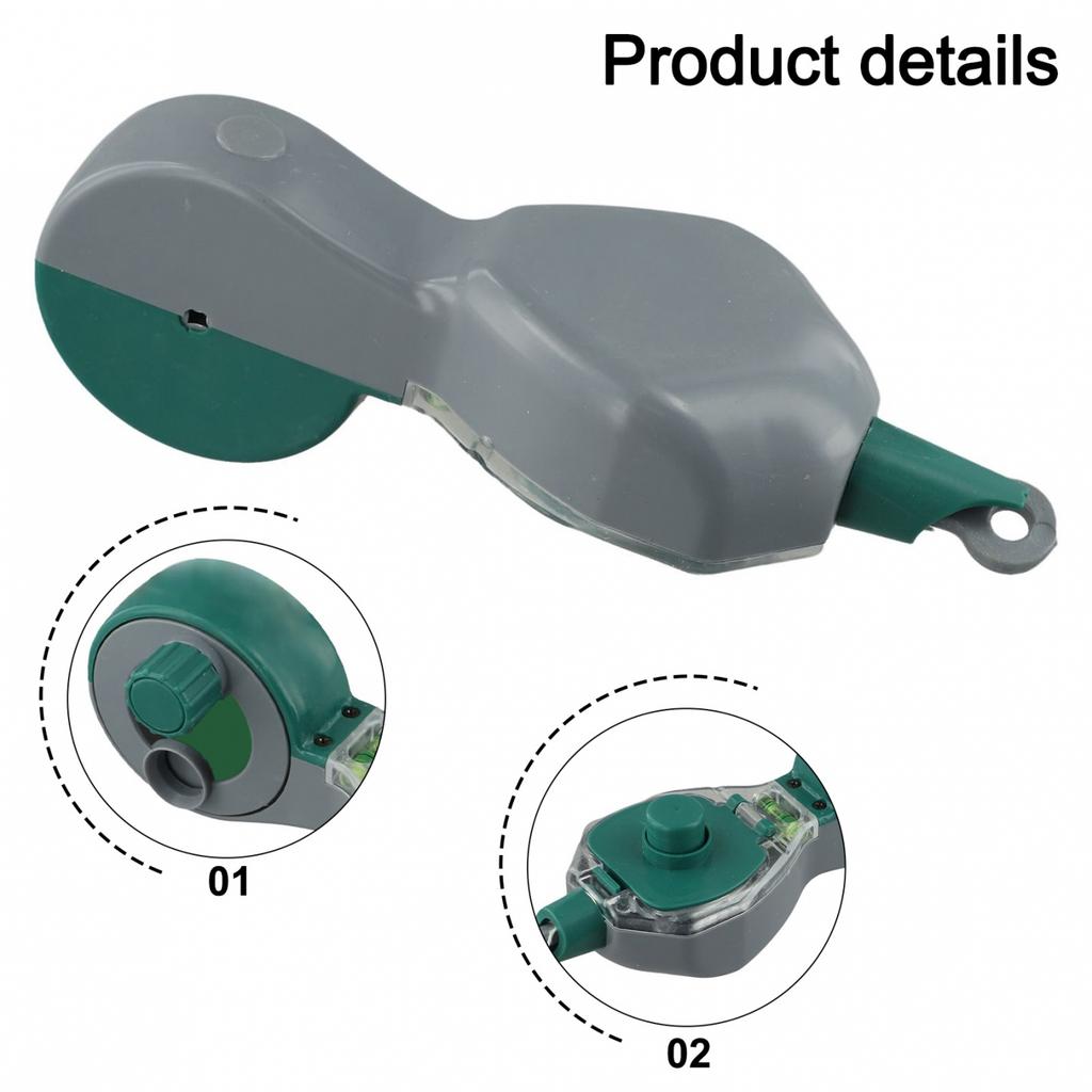 Chalk Line Ink Marker Scriber 1PC Professional Woodworking Tool with 50M Reach