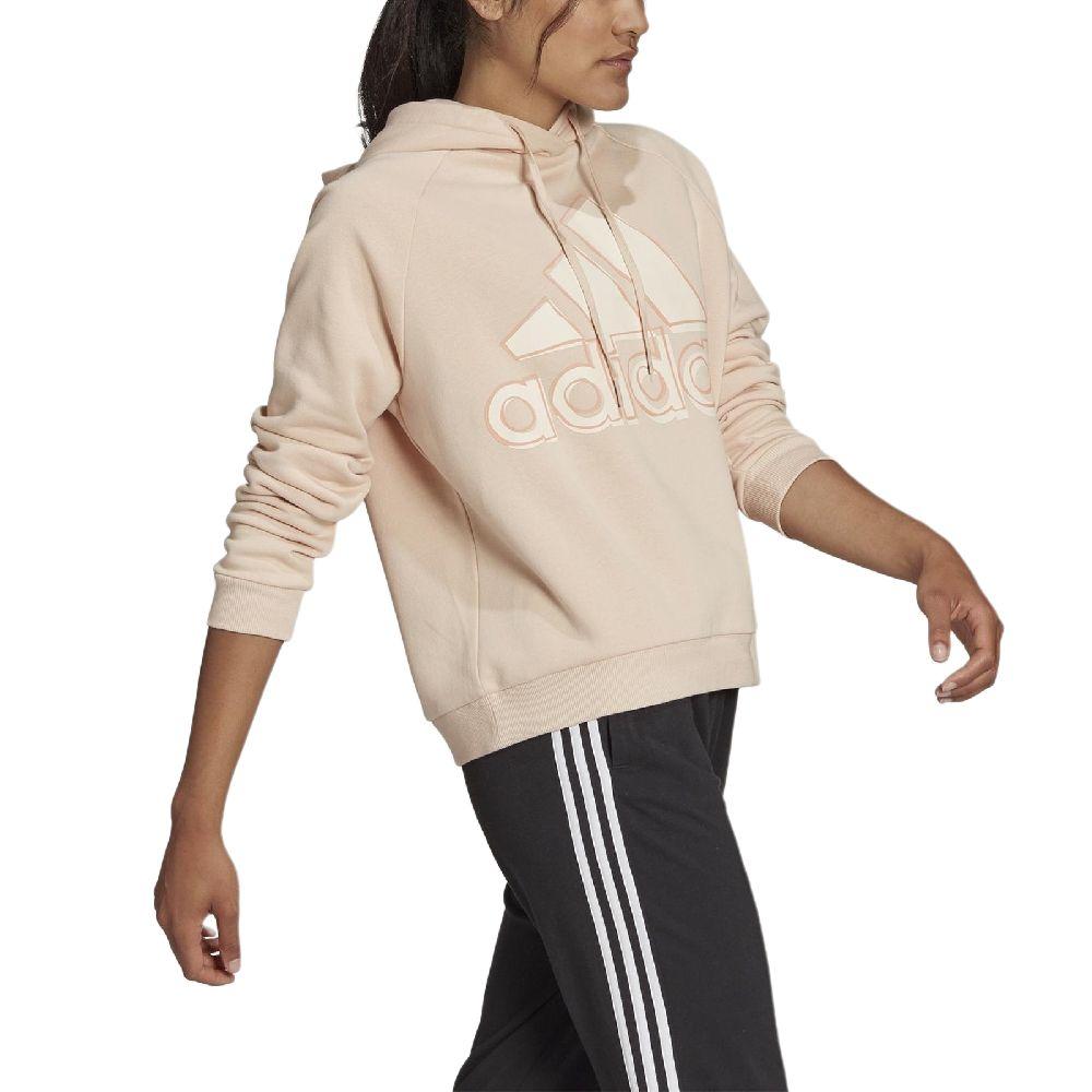 Adidas Sweatshirts Women's Flesh Pink Crew Neck Moderate Other HB5107