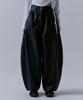 Teulimingbeodeu Front Yoke Leather Pants [ Black ]