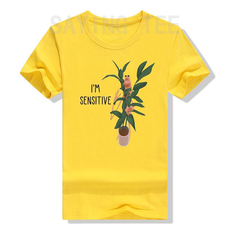 Marcus The Worm I’m Sensitive Funny Meme Brain Rot T-Shirt Y2k Plants Lover Graphic Outfit Gardening Lover Saying Tee Novelty