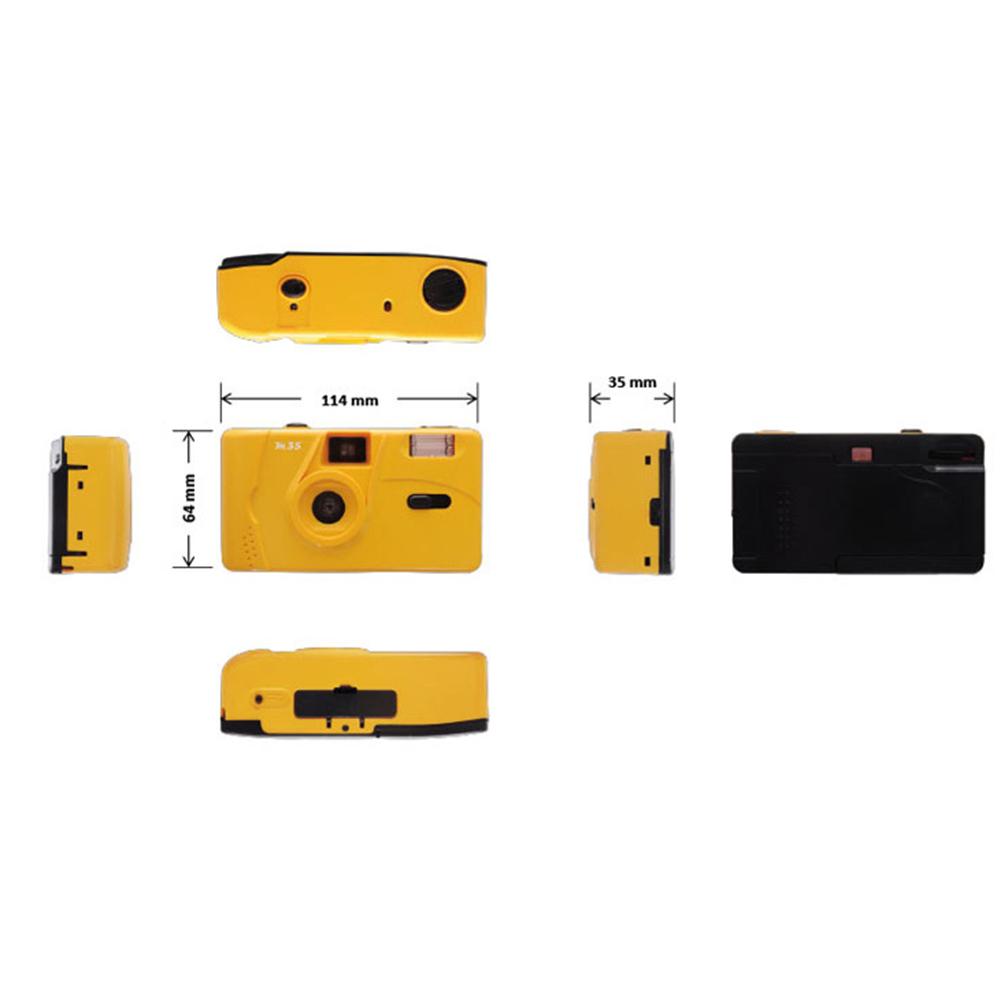 For Kodak Film Camera 35mm M35 Retro Camera Non-Disposable Film Machine With Flash Function Manual Reusable With For Kodak Film