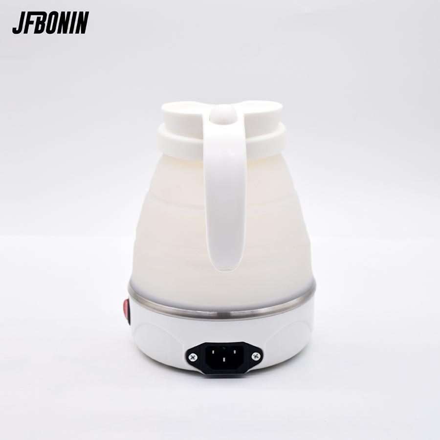 600ML Foldable And Portable Teapot Water Heater Household Travel Electric Water Kettle Kitchen Appliances Water Boiling Pot