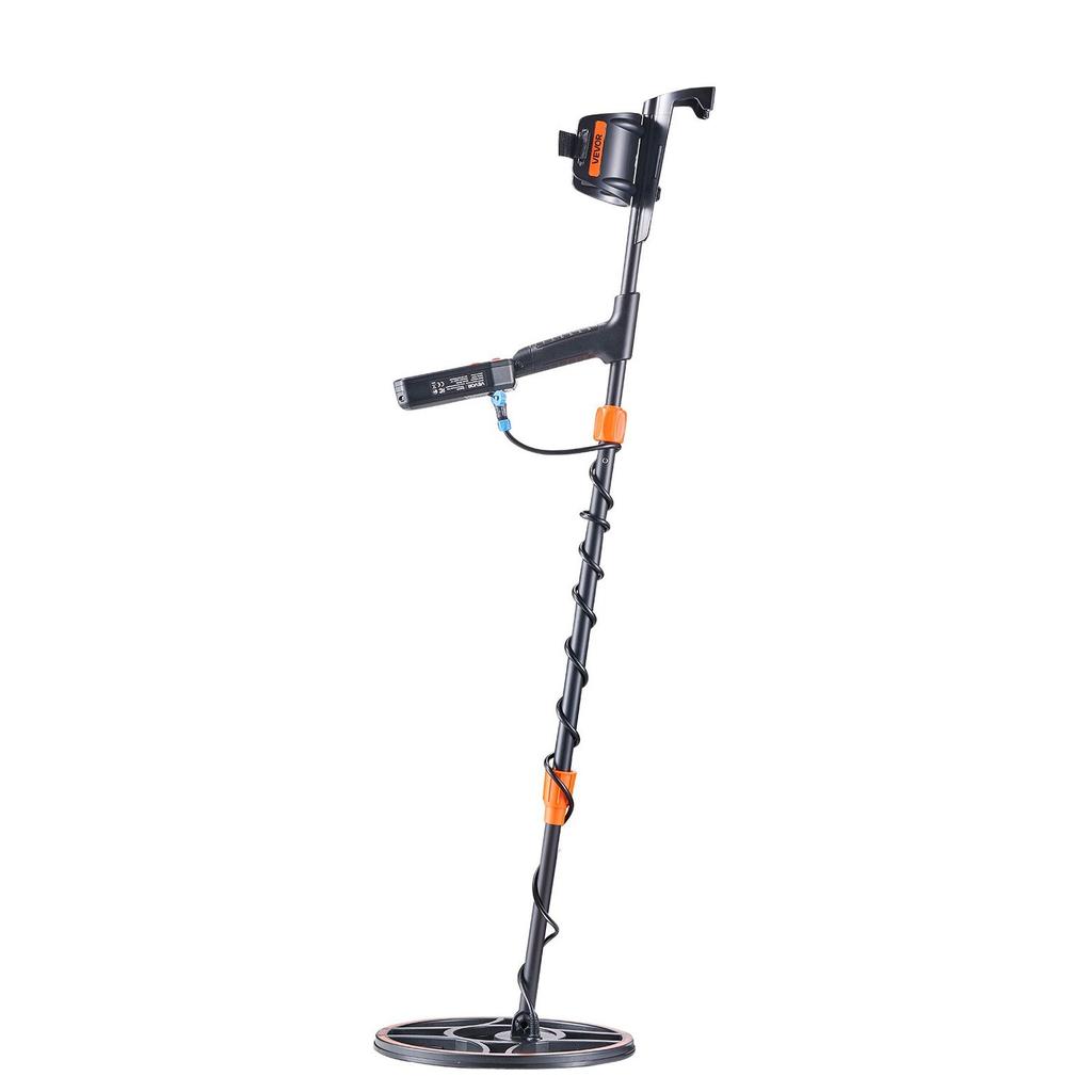 Metal Detector Impermeabile, 304,8 mm, Rivelatore d'Oro Professionale ad Alta Precisione per Adulti, con Display, Cuffie Wireless, 7 Modalità, Regolabile