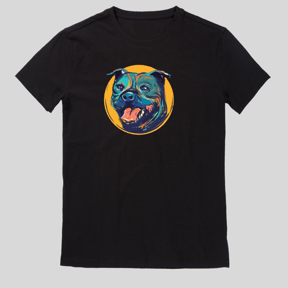 Staffordshire bull terrier t-shirt M