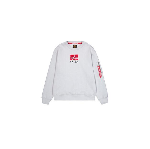 Толстовка Alpha Industries Satin Logo Sweatshirt EU XXXL