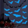 Glow in The Dark Wall Stickers Waterproof Self-Adhesive PVC Decals Glowing Wall Stickers for Bedroom Living Room Bathroom Kitchen Scratch-Resistant
