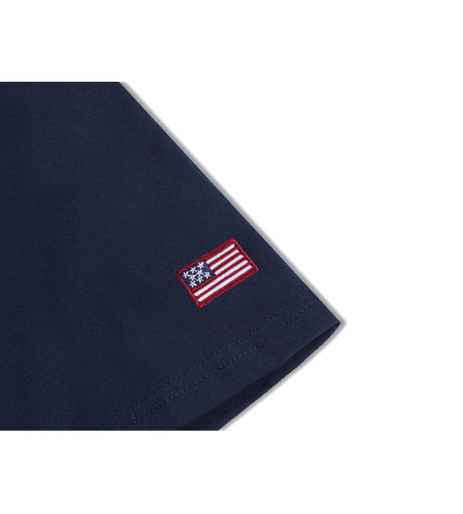NP STUDIO Logo T-Shirt Navy