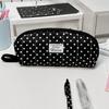 Mehrschichtige Stifttasche Polka-Dot-Print Federmäppchen Ins Federmäppchen Schulbedarf