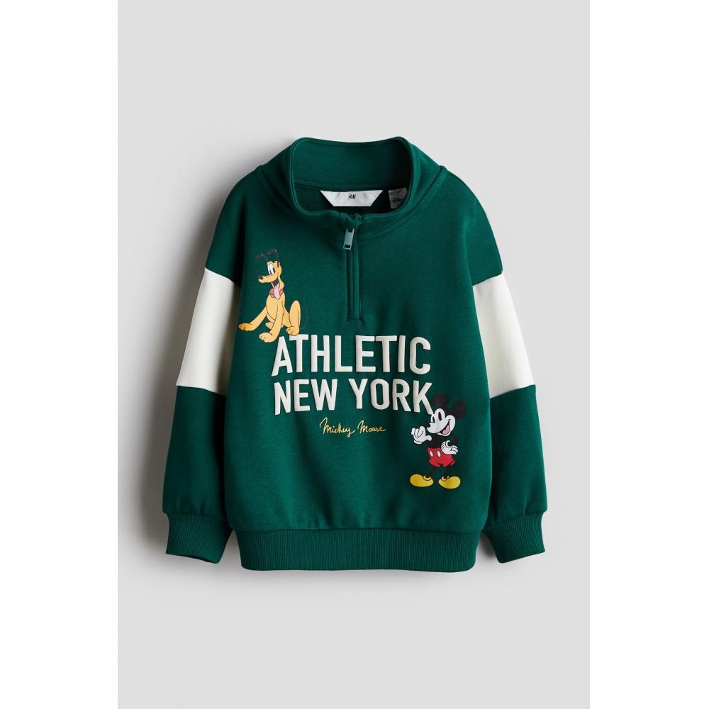 

Толстовка HM Zip Detail Green Mickey Mouse