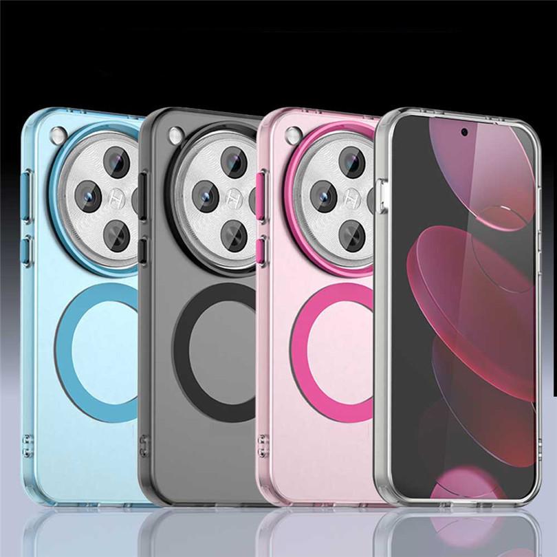 For OPPO Find X8 Pro Case For Find X8s X8 Pro X8 Ultra Cover Translucent Candy Color Matte Magnetic Shockproof Protective Bumper