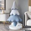 Home Decor Sculptures & Figurines Decoration Accessories Christmas Tree Bear Floor Ornaments Living Room Resin Animal Statues