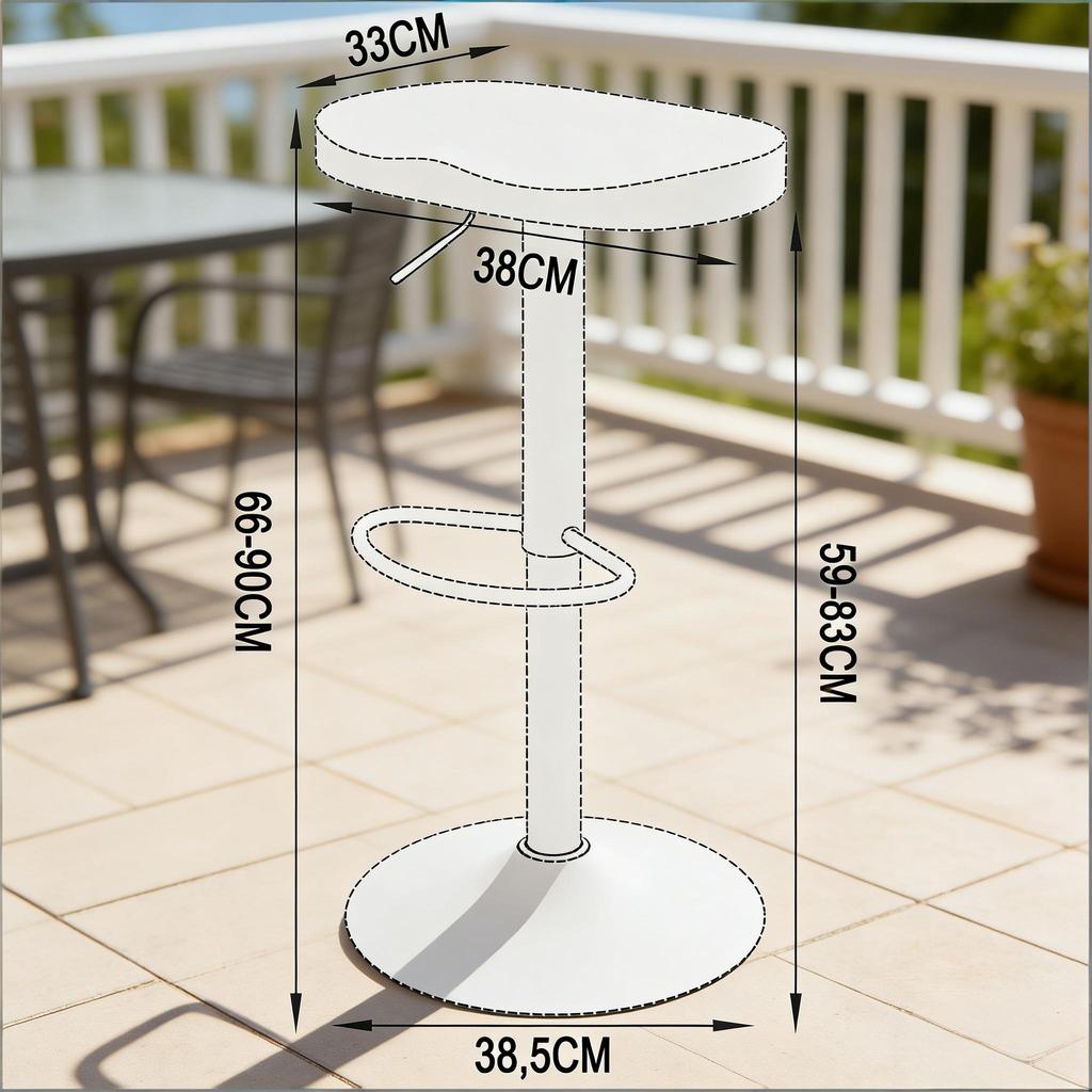 (old SKU:T5828P495874)Dining Chairs in Modern Style, Bar Stools, Breakfast Chairs (Only one bar stool is included)