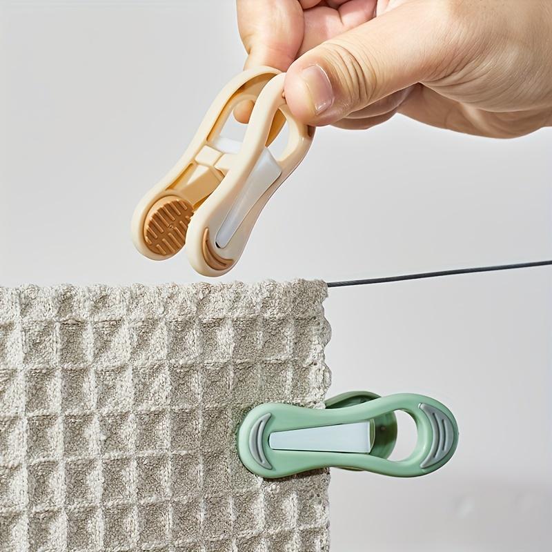 40pcs No Slip Laundry Clips with Strong Grip , Durable PP Plastic, Weather Resistant , Colorful Design for Home, Travel, Outdoor Use