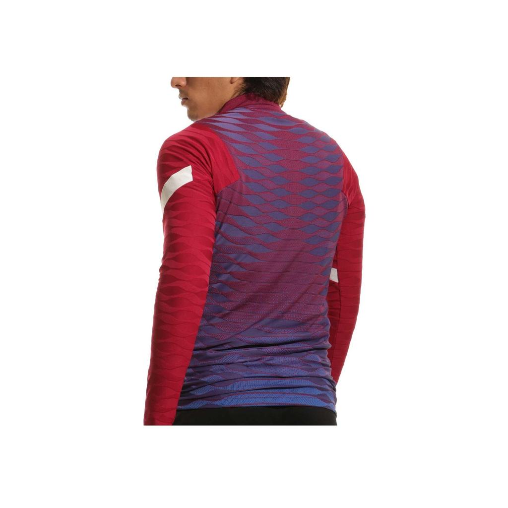 Nike Barcelona 2021/22 Training Elite Drill L/S Soccer Jersey Red/Blue Men Streetwear CW1377-621