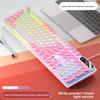 K600 Gaming Mechanical Keyboard with Illumination and Two-Tone Design - Computer Accessories