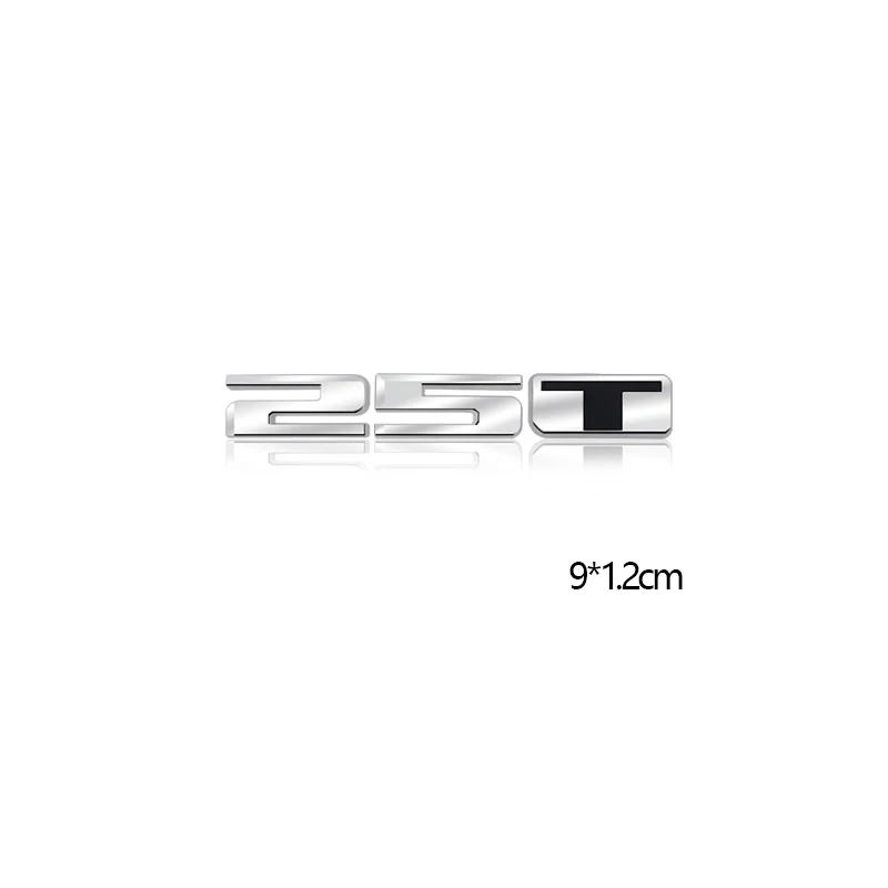 Metal Car Rear Trunk Emblem Badge Sticker For Cadillac CT4 CT5 CT6 XT4 XT5 XT6 CTS XTS ATS SRX SRX4 ATSL AWD 25T 28T 40T