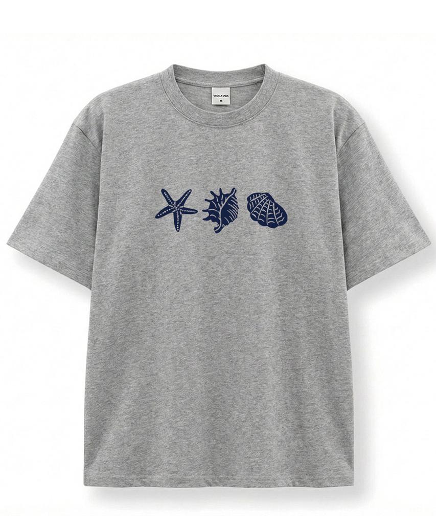 Bibalabida Shell Short Sleeve T-Shirt (Type A)
