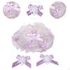 Plush Dolls Lace Dress, Mini Dress with Hairpin, up Casual Outfits, for