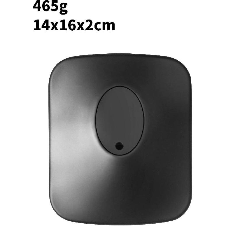 Metal Desktop Stand Speaker Table Base Stand,Desk Studio Speaker Wedge Desktop Holder for KEF Lsxii Speaker (Black)