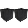 2PCS Plant Grow Bags Felt Vegetable Growing Pots with Handles Flower Planting Bed25Gallon
