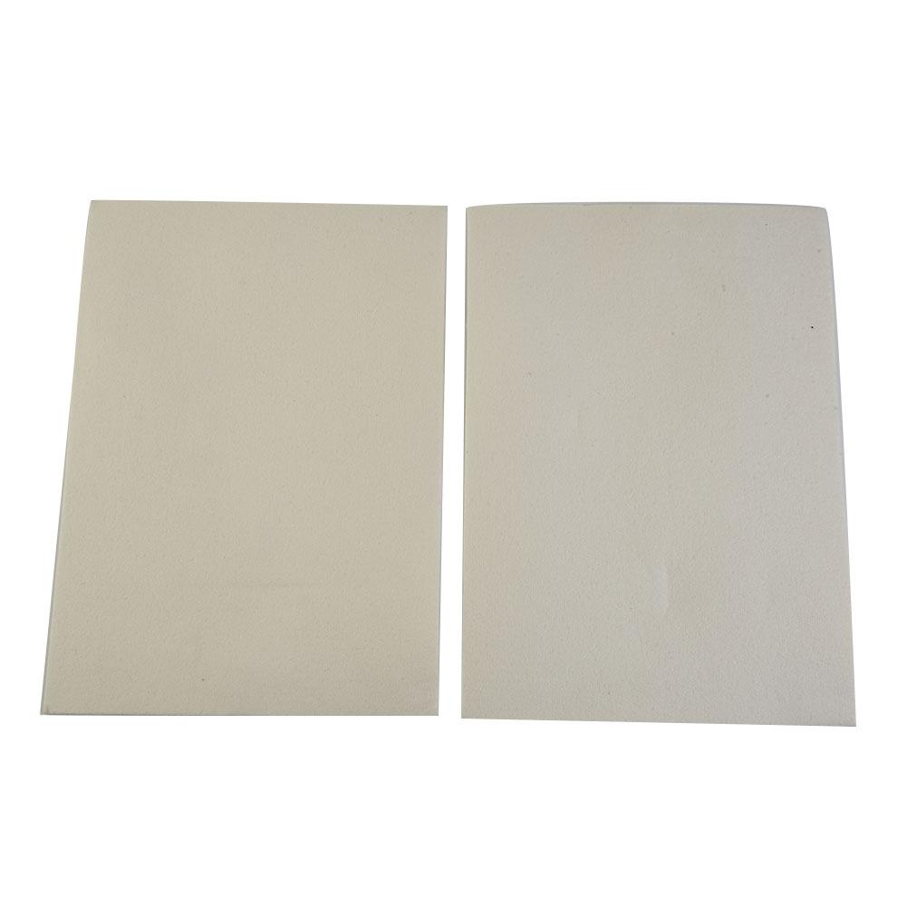 210mm x 297mm Heat Resistant Ceramic Gasket for Exhaust Pipe and Flue Door Sealing 3mm Thick Easily Cut to Size