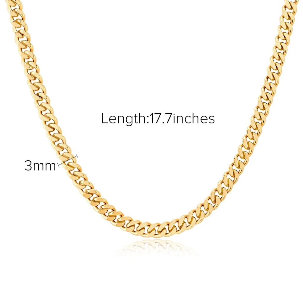 Wanxing 18K gold-plated titanium steel necklace ins wind light luxury cold collarbone chain stainless steel jewelry