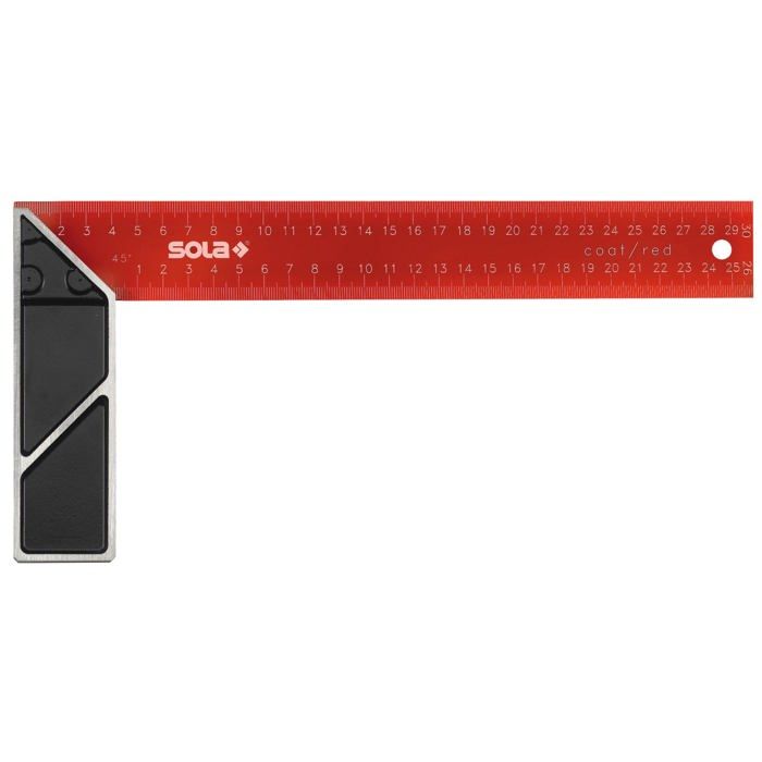 Équerre de charpentier - Sola - SRC250 - 250x145mm - Noir - Acier allié
